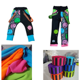 Punk Smilies Collab bottoms for kids