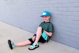 Skull Row Shirt Mesh Pastels Bolts Skulls Unisex Kids