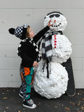 Snowman Joggers with straps ,unisex boys girls