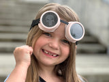 Pastel Skull Goggles for Kids and Adults Pink Aqua Lilac Black Costume Steampunk Cosplay