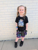 Spring Skullz Punk Cargo Shorts Big Pockets for kids and Adults Customized Color Options available