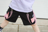 Pastel Collab Shorts for Adults and Kids Custom Color Options