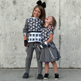 Jack Skeleton Dress for girls handmade twirly skirt hoodie Halloween handmade toddlers baby girl