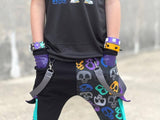 Rep only Skull Collab Harem Jogger Shorts with Pockets for kids Custom Color Options available