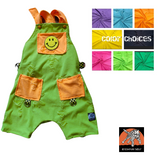 Rainbow Mix it Up Overalls Custom Colors for kids boys girls