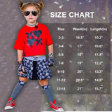 Shamrock Ruffles Skirt Pink White Green  toddlers big girl