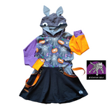 Our Spooky Neighbor Hoodie Shirt and Dress for kids Ghost Halloween