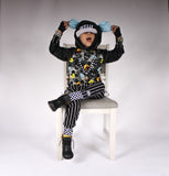 Mouse Ears Halloween Hoodies and dress for kids Mouse Ears Handmade