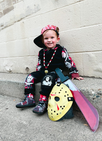 Jason Coveralls for Friday the 13th Halloween Michael Horror Costume Kids Sizes Custom Cosplay