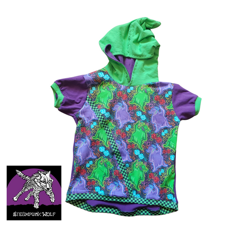 Oogie Hoodie Top Nightmare Bounder Halloween Shirt Kids Toddlers Handmade