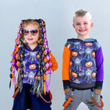 Our Spooky Neighbor Hoodie Shirt and Dress for kids Ghost Halloween