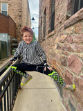 Showtime Pants Beetle Burton Unisex Kids Jogger Bottoms with Punk Straps Halloween Spooky Season