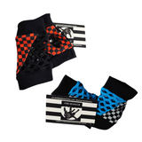 Checkerboard Gloves with Mesh for kids and Adults in red or blue