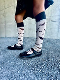 Black Bat Knee Socks for kids