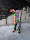 Zombie Collab Side stripe Denim Kids Pants
