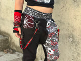 Baby RTS Red and Black Zero Pants Jogger Bottoms unisex Nightmare Before Christmas