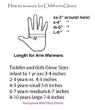 Leather Kids Playground Gloves - Steampunk-Wolf-Kidz