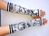 Nightmare Arm Warmers Fingerless Gloves