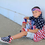 Patriotic Breezy Gloves for Kids and Adults