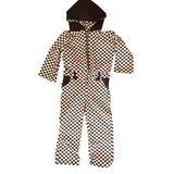 Coveralls for Kids- Unisex Checkerboard Custom Color Options