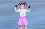 Rockstar Studded Vegan Leather custom fingerless gloves for kids and Adults