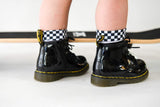 Checkered Crew Socks for boys and girls