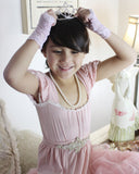 Pink Rose Lace Gloves - Steampunk-Wolf-Kidz