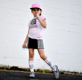 Hipster Houndstooth Skirt for girls