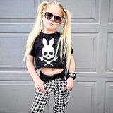 Houndstooth Hipster Leto Pants for boys girls unisex fashion monochrome