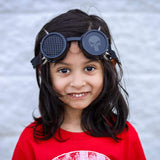 Basic Steampunk Goggles Choose a Color for Kids, Teens and Adults Cosplay Halloween