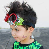 Slimer Green Steampunk Goggles