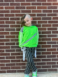 Lime Oogie Hoodie for Kids Halloween Boys Girls Disney Bound Nightmare before Christmas Costume