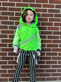 Lime Oogie Hoodie for Kids Halloween Boys Girls Disney Bound Nightmare before Christmas Costume