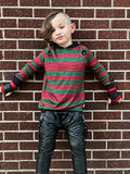 Freddy K Horror Hoodie top shirt unisex kids costume