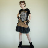 Steampunk Collab Girls Ruffle Skirt