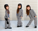 Coveralls for Kids- Unisex Checkerboard Custom Color Options